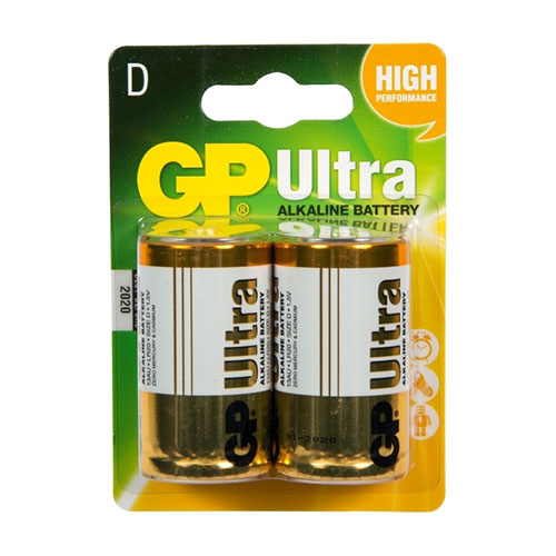 Бат GP Alkaline Ultra LR20 C2 / 13 AU-C2 (20) блист., штАртикул: 100143