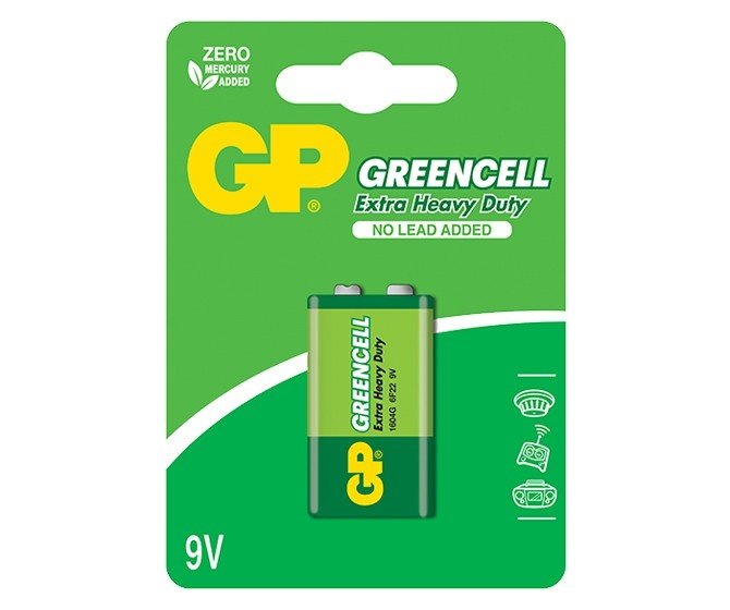 Бат GP Greencell 1604 C1 крона /1604G-C1 (10) блист., штАртикул: 100145