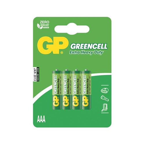 Бат GP Greencell R03 C4 /24G-C4 (40/480) блист., штАртикул: 100148