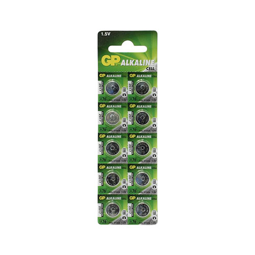 Бат GP час Alkaline АG 13 C10 (А76) блист., штАртикул: 100185