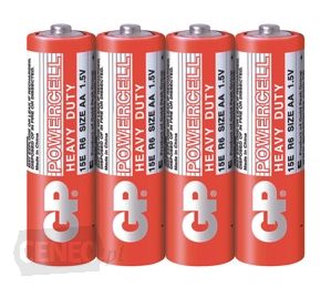 Бат GP Powercell Красная R06 S2 / 15E-S2 (40/200/1000) кор., штАртикул: 101703