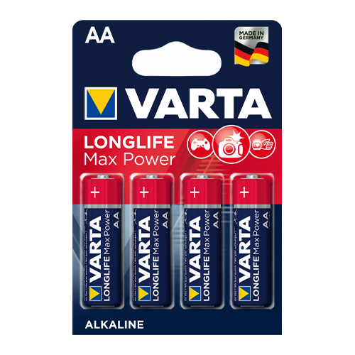 Бат VARTA  Longlife MAX Power (Красная) LR06 C4 Блистер (80шт/уп) (5946), штАртикул: 102520