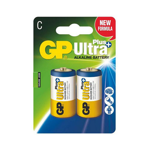 Бат GP Alkaline Plus Ultra LR14 C2 / 14 AUP-C2 (20) блист., штАртикул: 102887