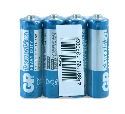 Бат GP PowerPlus Синяя R06 S4 / 15C-S4 (40/200/1000) кор. АА, штАртикул: 103995