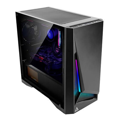 Корпус Antec DP301M,Gaming,MicroATX,2xUSB3.0, 1x120мм,ARGB стрічка,скло(бічна  панель),безБЖ,чорний