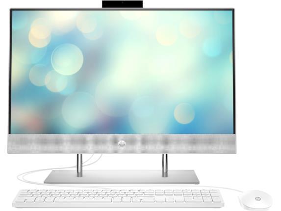 Персональний комп'ютер-моноблок HP All-in-One 23.8FHD Touch/Intel i5-10400T/16/512F/NVD330-2/kbm/W10/Silver