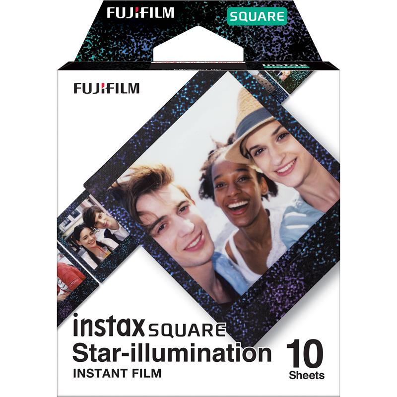 Фотопапір Fujifilm INSTAX SQUARE STAR ILLUMI (86х72мм 10шт)