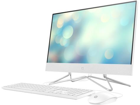 Персональний комп'ютер-моноблок HP All-in-One 21.5FHD/Intel Pen J5040/4/256F/int/kbm/DOS/White