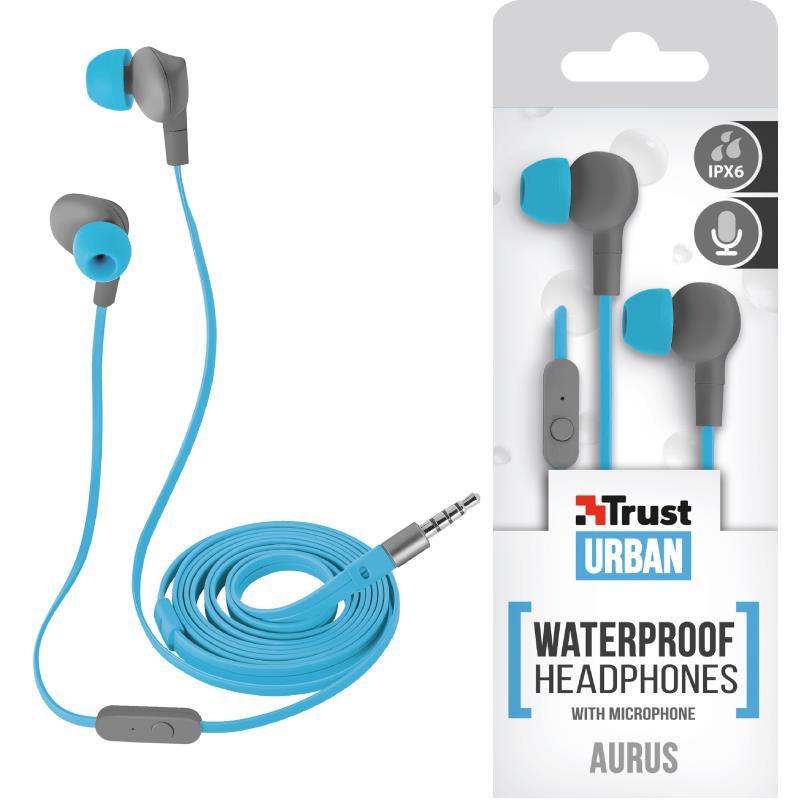 Навушники Trust Aurus Mic Blue