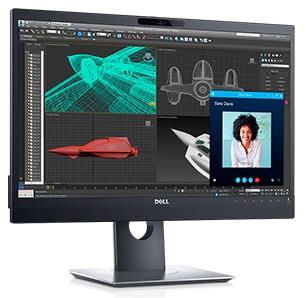 Монітор LCD 23.8 DELL P2418HZM D-Sub, DP, HDMI, USB3.0, MM, IPS, Pivot, WebCam