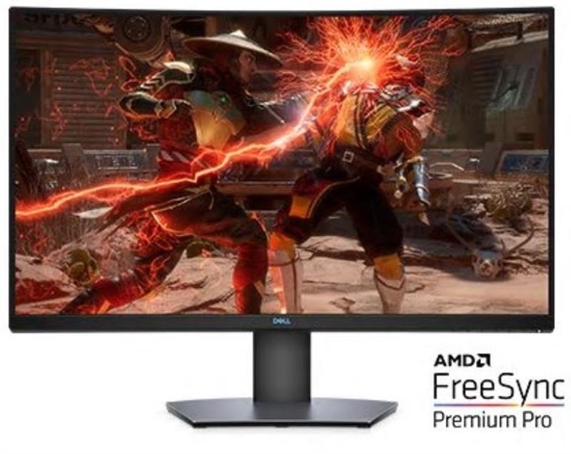 Монiтор LCD 31.5 DELL S3220DGF 2xHDMI, DP, USD, Audio, VA, 2560x1440, 165Hz, 4ms, CURVED, FreeSync
