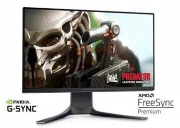 Монітор LCD 24.5 DELL AW2521HF 2xHDMI, DP, USB, Audio, IPS, Pivot, 240Hz, 1ms, FreeSync, G-SYNC