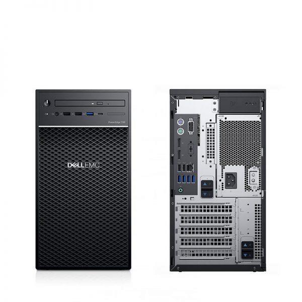 Сервер Dell EMC T40, Xeon E-2224G 4C 3.5GHz, 8GB UDIMM, 1x1TB SATA, DVD-RW, 3Yr, Twr
