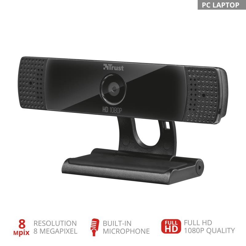 Веб-камера Trust GXT 1160 Vero Streaming Full HD BLACK