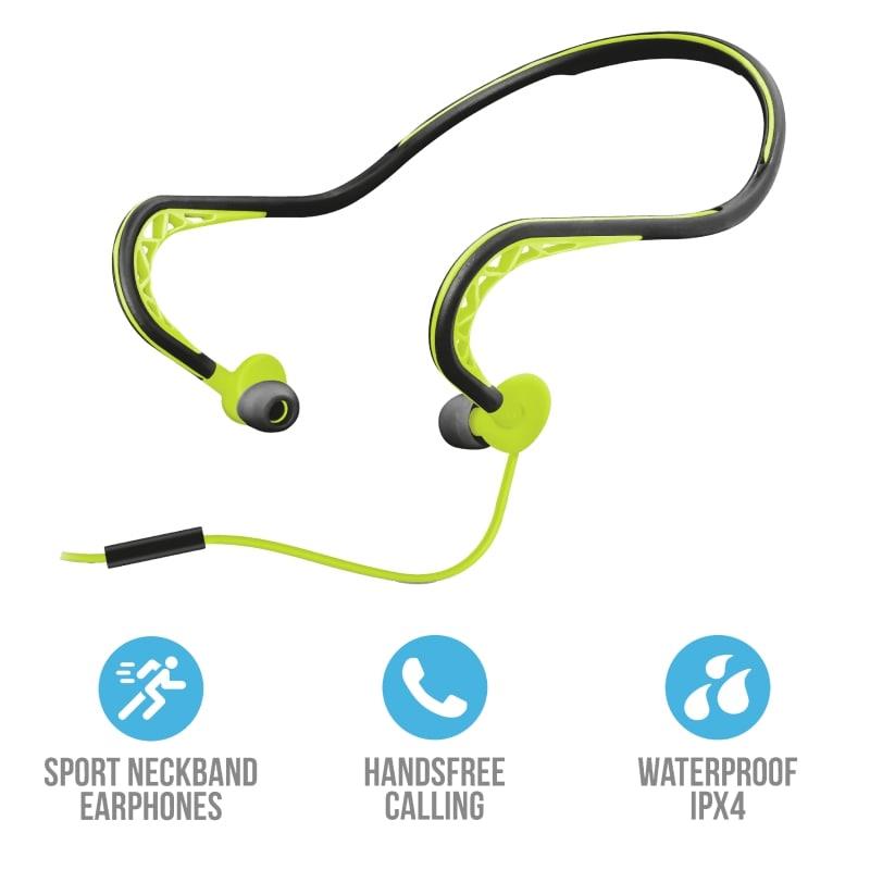 Навушники Trust Ludo Neckband Waterproof Mic