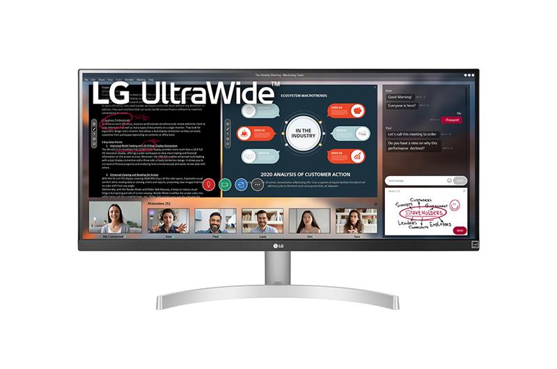 Монітор LCD 29 LG 29WN600-W 2xHDMI, DP, MM, IPS, 2560x1080, HDP10, FreeSync