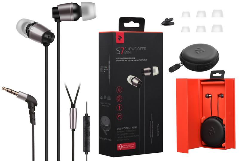 Навушники 2E S7 Subwoofer Mini Сірий