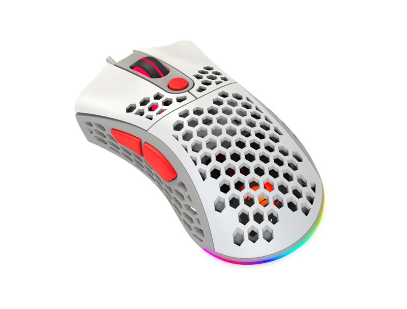 Миша ігрова 2E GAMING HyperSpeed Pro WL, RGB Retro white