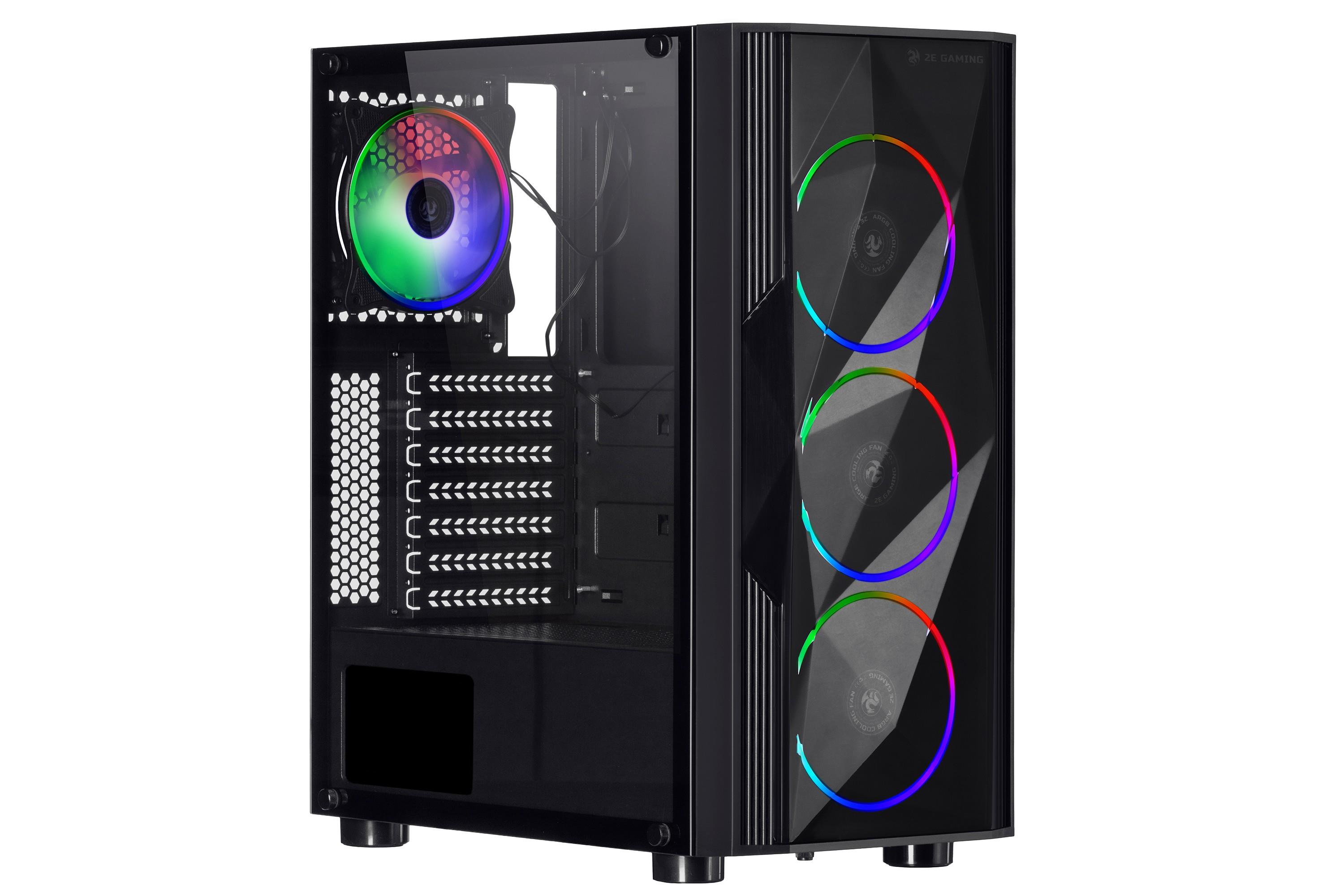 Комп’ютер персональний 2E Complex Gaming Intel i5-10400F/H410/16/480F+1000/NVD1650S-4/FreeDos/GA3401/500W