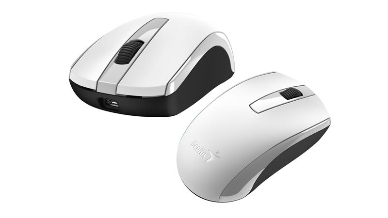 Миша Genius ECO-8100 NiMH, White