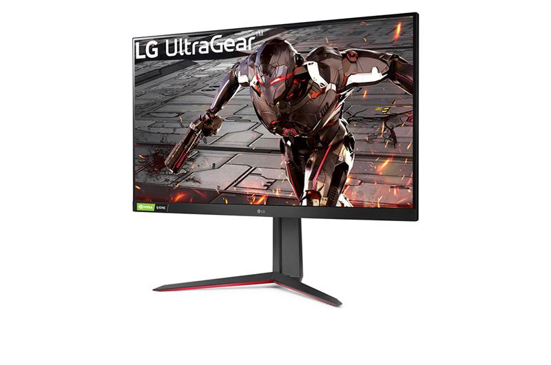 Монітор LCD 31.5 LG 32GN550-B 2xHDMI, DP, Audio, VA, 165Hz, 1ms, sRGB95%, HDR10, G-SYNC, FreeSync