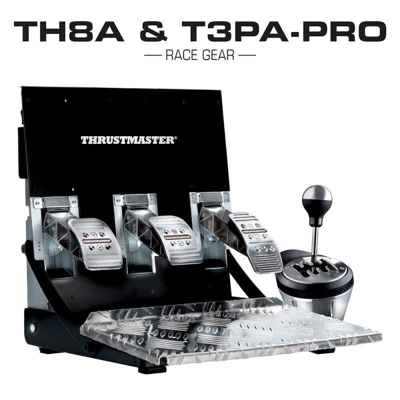 Коммплект шифтер + педальний блок Thrustmaster TH8A & T3PA PRO RACE GEAR