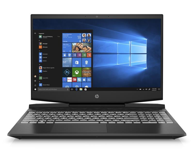 Ноутбук HP Pavilion 15 Gaming 15.6FHD IPS AG/Intel i5-10300H/8/1000+256F/NVD1650Ti-4/DOS
