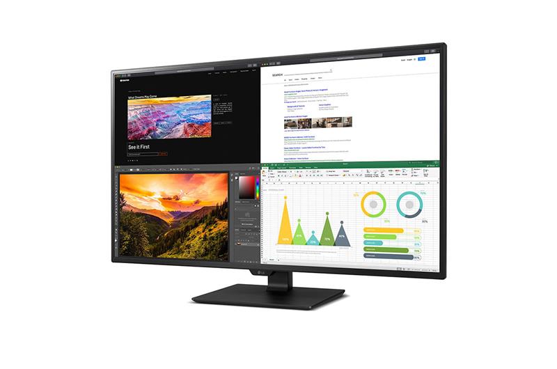 Монітор LCD 42.5 LG 43UN700-B 4xHDMI, DP, USB-C, MM, IPS, 3840x2160 (4K), HDR10
