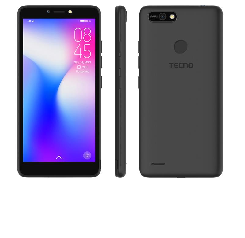 Смартфон TECNO POP 2F (B1F) 1/16GB Dual SIM Midnight Black