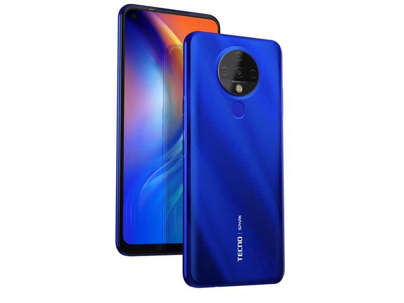 Смартфон TECNO Spark 6 (KE7) 4/128Gb Dual SIM Ocean Blue