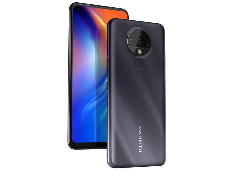 Смартфон TECNO Spark 6 (KE7) 4/128Gb Dual SIM Comet Black