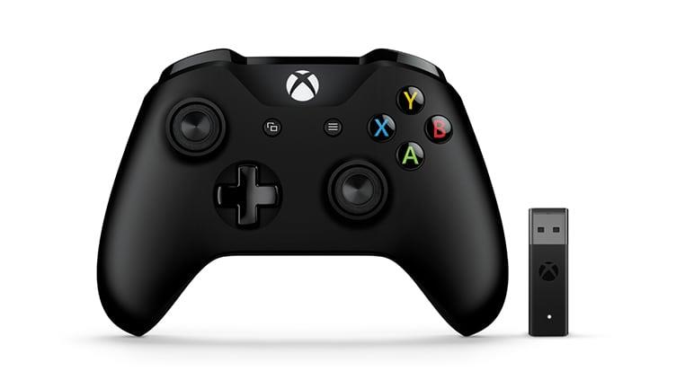 Геймпад Microsoft Xbox One Controller + Wireless Adapter for Windows