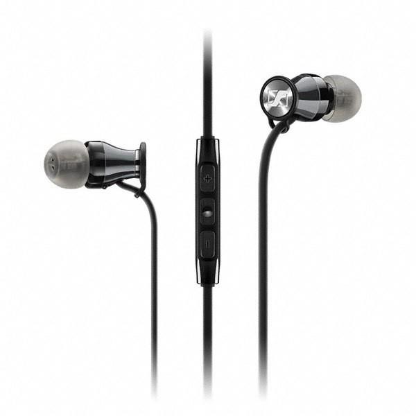 Навушники Sennheiser Momentum M2 IEG Mic Black Chrome