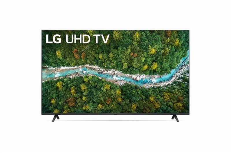 Телевiзор 50 LED 4K LG 50UP77006LB Smart, WebOS, Сiрий