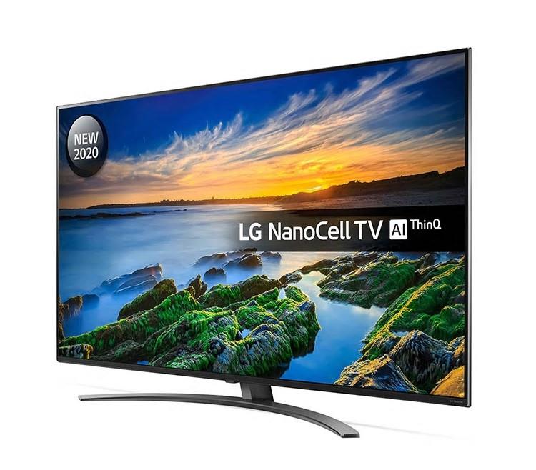 Телевiзор 55 NanoCell 4K LG 55NANO866NA Smart, WebOS, Black