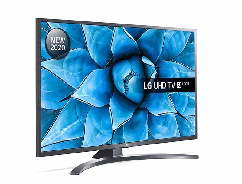 Телевiзор 55 LED 4K LG 55UN74006LB Smart, WebOS, Titan