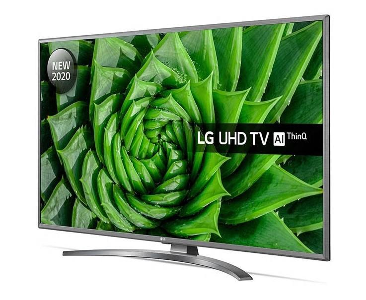 Телевiзор 55 LED 4K LG 55UN81006LB Smart, WebOS, Silver