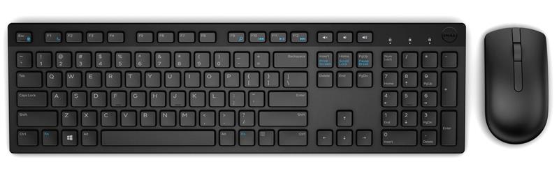 Комплект Dell KM636 оптична клавiатура з мишею RU