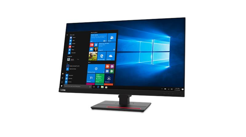 Монітор LCD 27 Lenovo ThinkVision T27q-20, HDMI, DP, USB3.1-Hub, IPS, Pivot, 2560x1440, 60Hz, 6ms, 99% sRGB