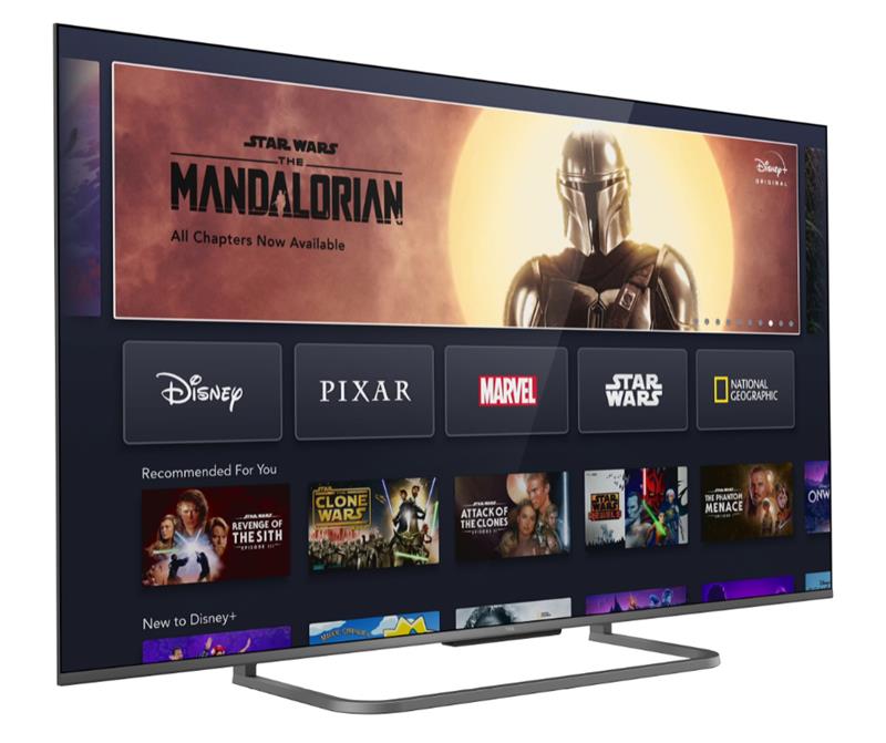 Телевізор 65 LED 4K TCL 65P815 Smart, Android, Black