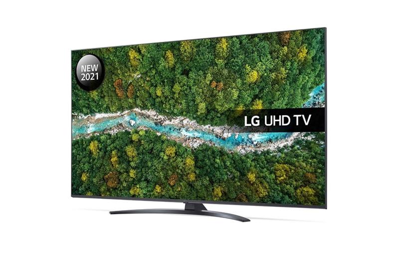 Телевiзор 65 LED 4K LG 65UP78006LB Smart, WebOS, Сiрий