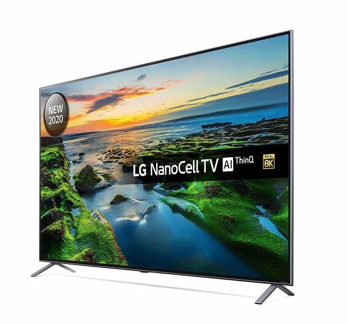 Телевiзор 75 NanoCell 8K LG 75NANO996NA Smart, WebOS, Black