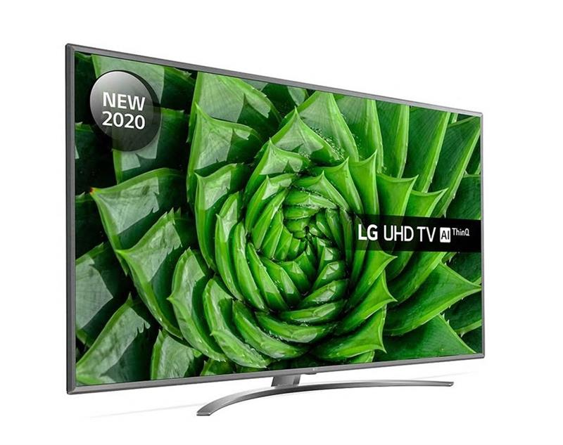 Телевiзор 75 LED 4K LG 75UN81006LB Smart, WebOS, Silver