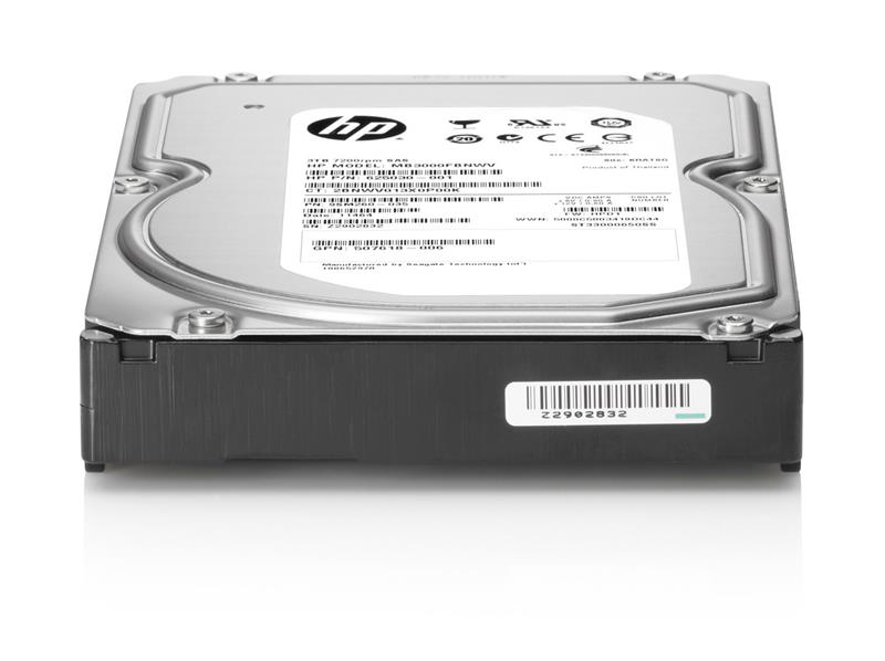 Накопичувач на жорстких магнітних дисках HPE 3.5 SATA 1TB 7.2k 6G LFF Non-Hot-Plug