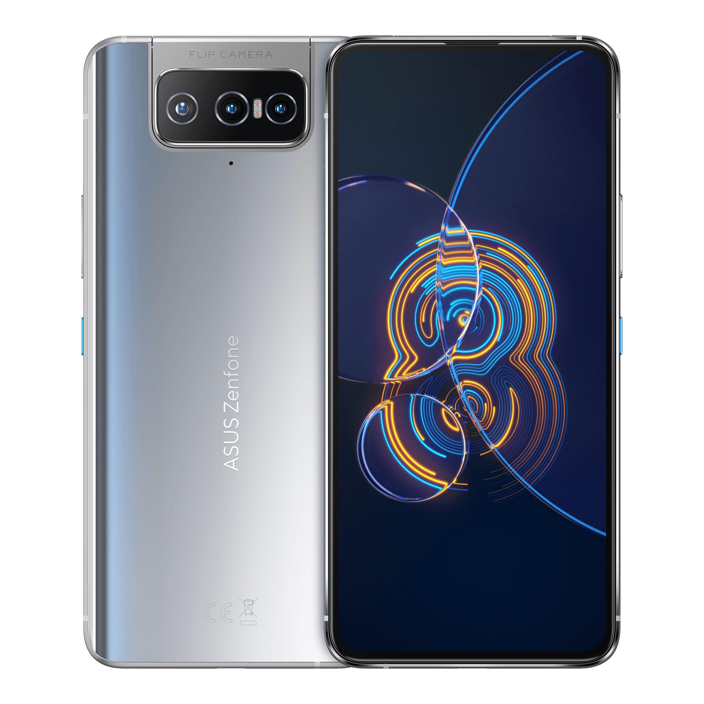 Смартфон Asus ZenFone 8 Flip (ZS672KS-8J004EU) 8/256GB Dual Sim Silver