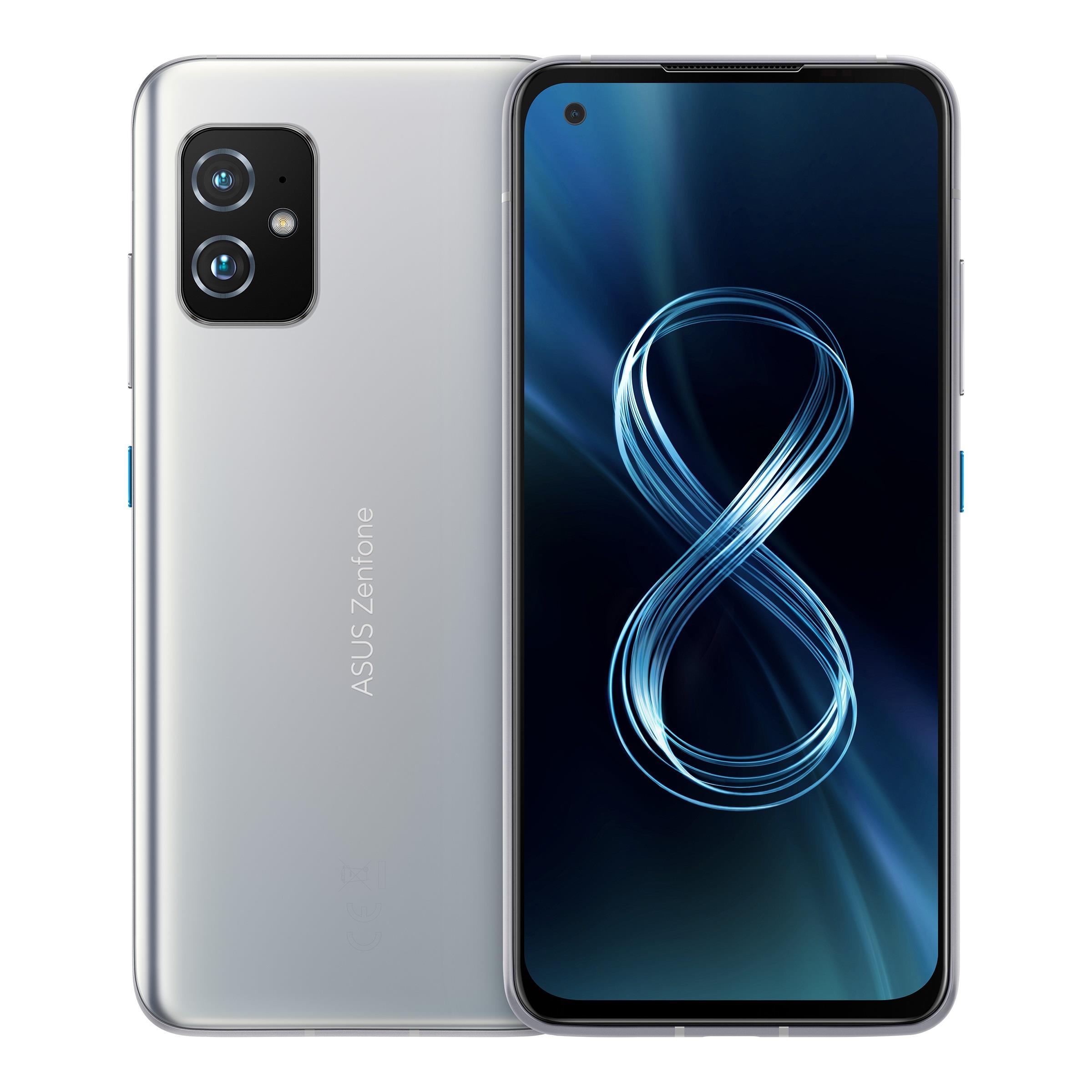 Смартфон Asus ZenFone 8 (ZS590KS-8J008EU) 8/128GB Dual Sim Silver