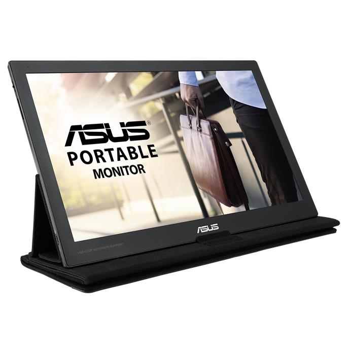 Монітор LCD 15.6 Asus MB169C+ USB Type-C, IPS, 1920x1080, 60Hz, 5ms, Flicker free, Low Blue Light