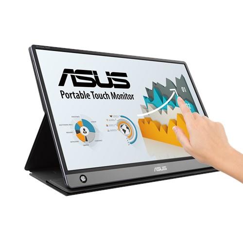 Монітор LCD 15.6 Asus ZenScreen MB16AMT MicroHDMI, USB-C, MM, IPS, 1920x1080, 7800mAh, Touch Screen