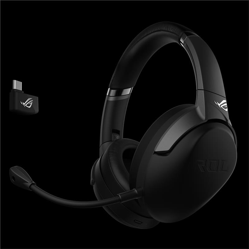 Гарнітура ігрова ASUS ROG Strix Go 2.4 WL/3.5mm/USB Black