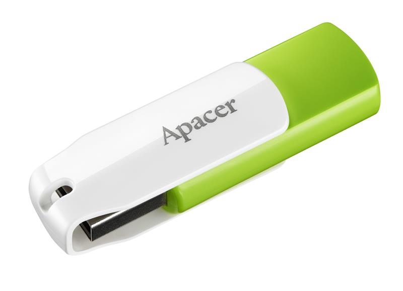 Накопичувач Apacer 32GB USB 2.0 AH335 Green/White